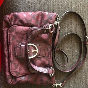 Coach crossbody purse